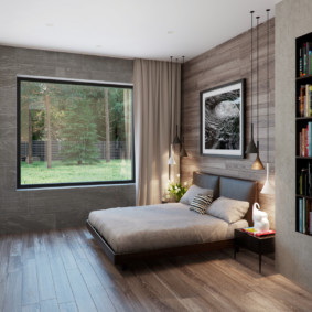 ความคิดโพรง drywall ห้องนอน