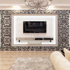 โพรง drywall ในภาพถ่ายแนวคิดห้องนอน