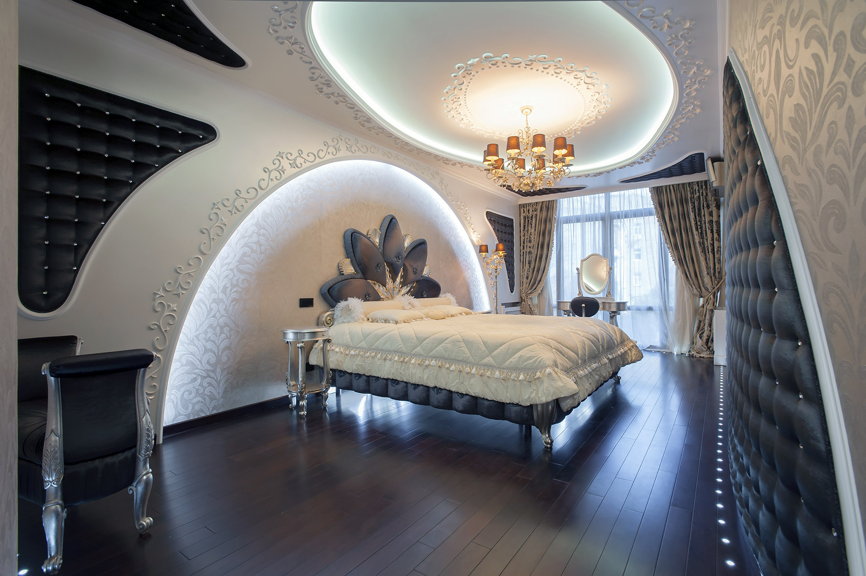 แนวคิดการตกแต่งห้องนอนนิช drywall