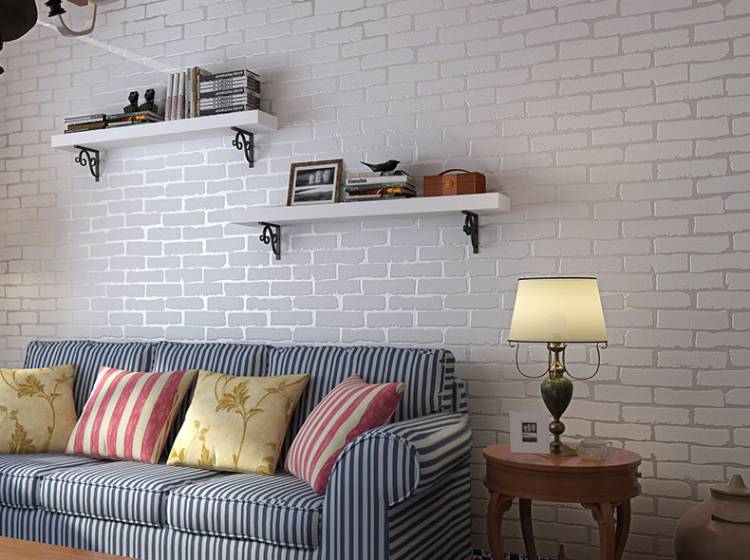 วอลล์เปเปอร์ในการออกแบบภาพห้องนั่งเล่น