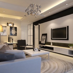 ห้องพักทันสมัยในอพาร์ตเมนต์ในเมือง