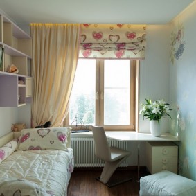 ห้องเด็ก 14 ตร. ม. ออกแบบรูปภาพ