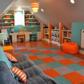 Bean Bag Orange