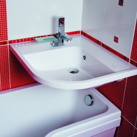 Sink มุมขนาดเล็ก