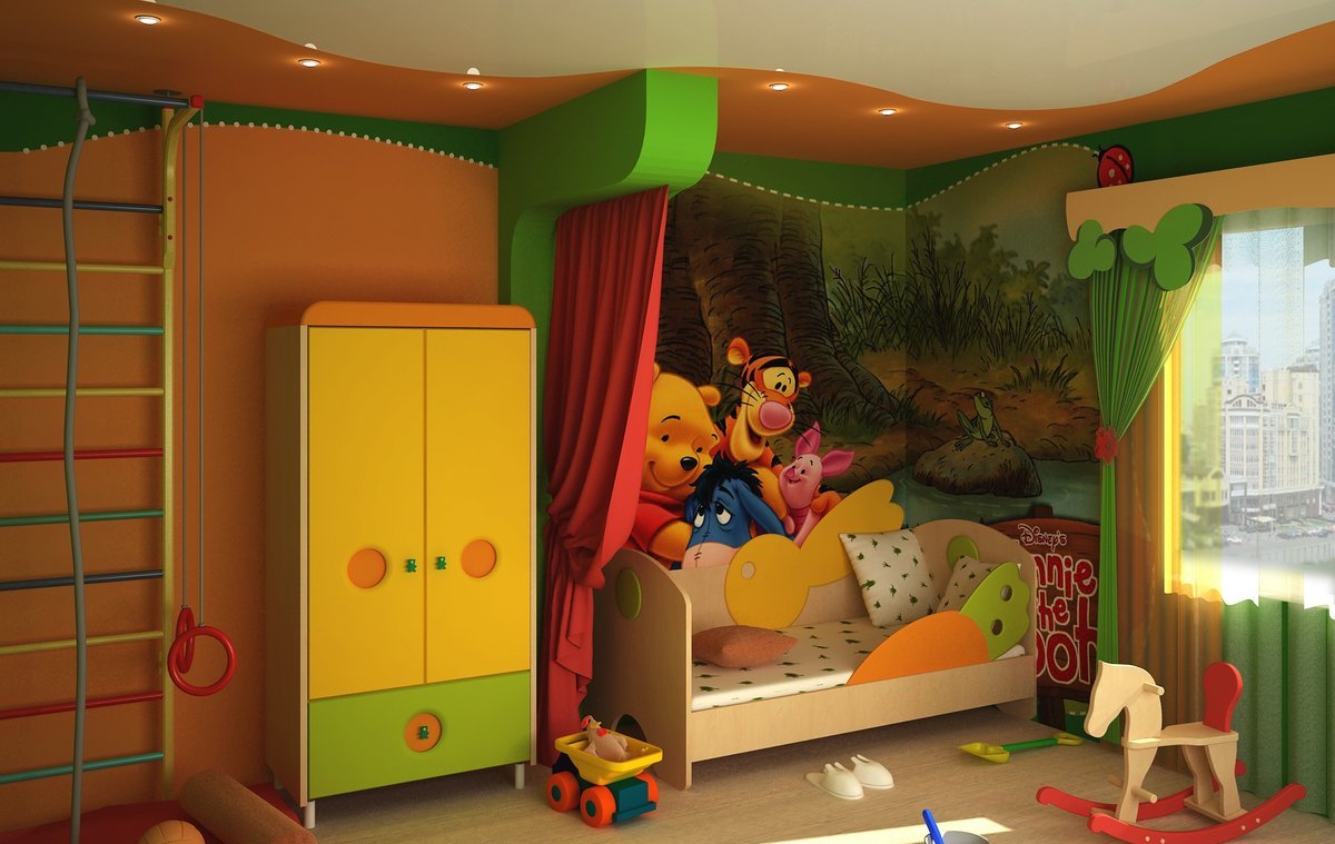 עיצוב פינת ילדים לילד