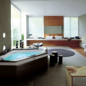 ภาพการออกแบบห้องน้ำที่ทันสมัย