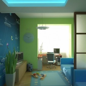 ออกแบบห้องสำหรับเด็กชายตัวเล็ก ๆ