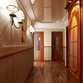 sconces ผนังในการตกแต่งภายในห้องโถง