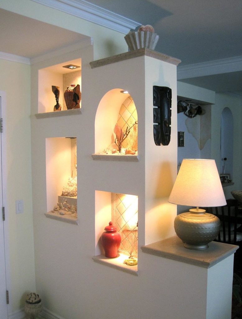 การแบ่งเขตห้องด้วยพาร์ทิชัน drywall