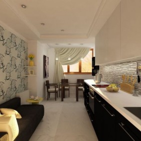 วอลล์เปเปอร์สำหรับห้องครัวในอพาร์ทเม้น