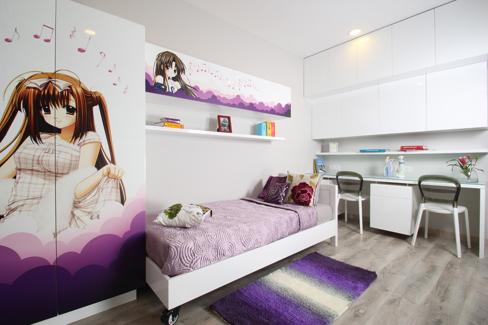 เฟอร์นิเจอร์ที่สดใสสำหรับห้องของหญิงสาว